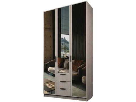 Шкаф с 3 ящиками Экон ЭШ3-РП-23-12-3я три зеркала