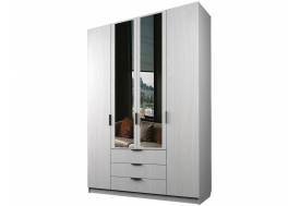 Шкаф с 3 ящиками Экон ЭШ3-РП-24-16-3я два зеркала