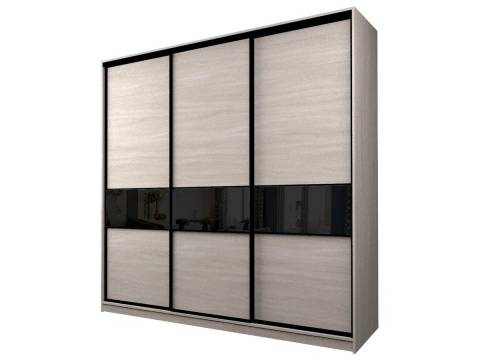 Шкаф-купе Max МШ-23-6-27/2-999 пленка Oracal черная