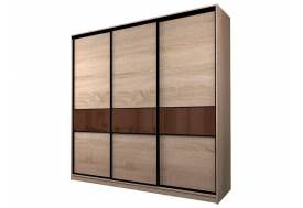 Шкаф-купе Max МШ-23-6-27/2-999 пленка Oracal шоколад