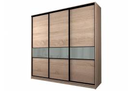 Шкаф-купе Max МШ-27-6-27/2-999 пленка Oracal светло-серая