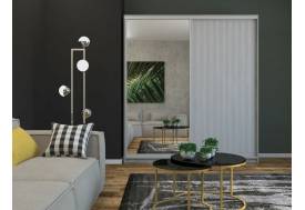 Шкаф-купе Ксения 1200 рельефный МДФ/зеркало