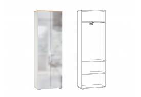 Шкаф для одежды 13.338 Октава Белый шагрень