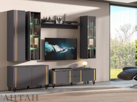 Гостиная Эмэ №1 Графит