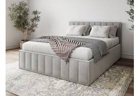 Кровать 1800 Лана серый велюр