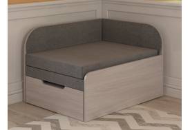 Диван детский Малютка шимо светлый-cерый