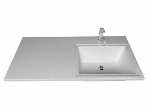 Раковина над стиральной машиной Marshall 120 правая MySpace Белый