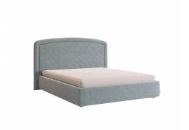 Кровать 1600 Сильва 2 велюр оникс