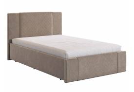 Кровать Хлоя 1200 велюр латте