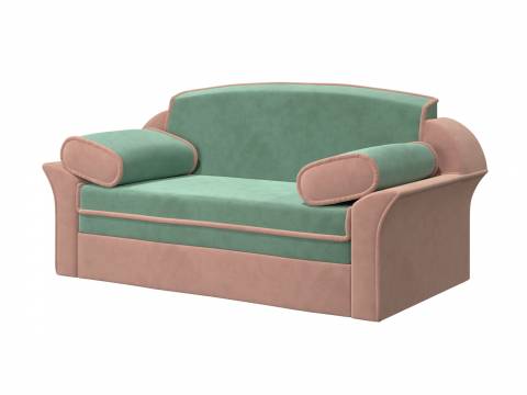 Диван-кровать Рик-1200 Вариант 1 мята, пудра