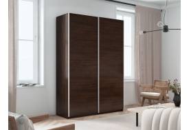 Шкаф-купе Прайм 2-х дверный 1600 два ДСП Венге