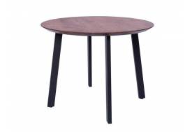 Стол Раунд мореный дуб КС-60 1000х1000 мм