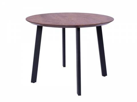 Стол Раунд мореный дуб КС-60 1000х1000 мм