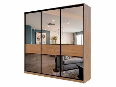 Шкаф-купе Max МШ-23-6-27/2-666