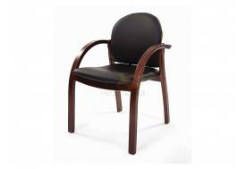 Офисное кресло Chairman 659 Россия Теrrа черный матовый/темный орех