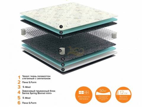 Матрас Кузя ширина 600