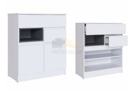 Комод Мэнкс МСК-21 2 ящика и 2 двери