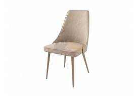 Стул Leo замша LUX Латте 2 шт