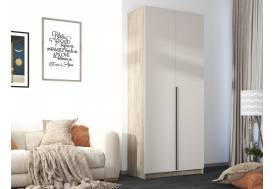 Шкаф ШК-002 комбинированный двухстворчатый Бохо