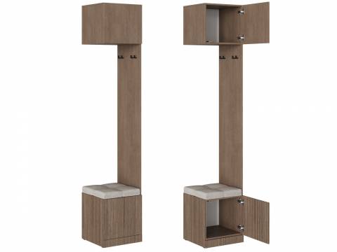 Стеллаж СЖ-001 Кантри с сидушкой