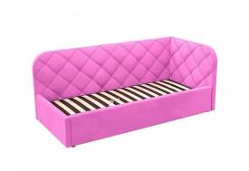 Кровать-софа Комфорт-1 Правая Ромб с ПМ велюр Магия 41