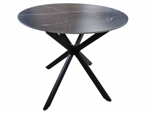 Стол Кёльн Керамогранит чёрный 11 мм