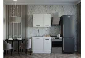Кухонный гарнитур Белый Глянец 1000 МДФ
