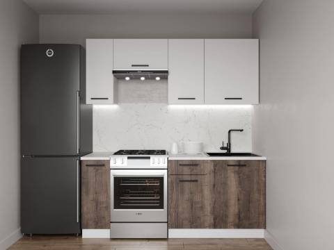 Кухонный гарнитур Старое Дерево 1800 МДФ