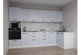 Кухонный гарнитур Смоки 3200х1400 МДФ