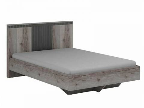 Кровать на цоколе 1200 Ольга 3 дуб делано