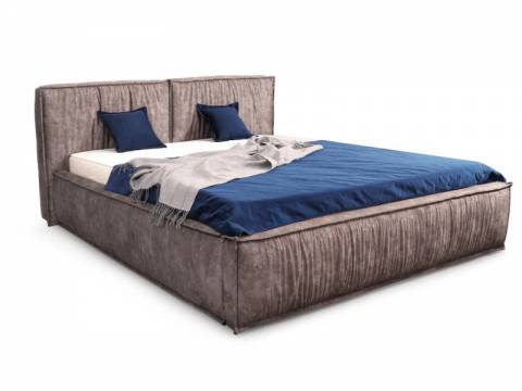 Кровать Чикаго 1800 вариант 2 Аликанте коричневый