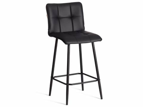 Полубарный стул Bari Бари экокожа черный