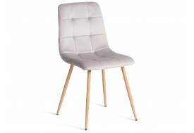 Стул Chilly mod. JSC-220 светло-серый/натуральный