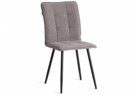 Стул обеденный Bari LT флок серый