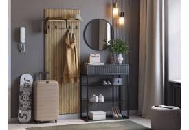 Прихожая Мебельсон К1 дуб крафт золотой/графит