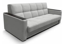 Диван Рэй 2000х2000 Клетка с прямыми подлокотниками с МДФ вивальди 14