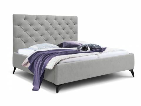 Кровать Фрейм 1800 Каретная стяжка высокие ножки с подъемом вивальди 14