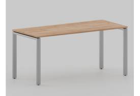 Стол с эффектом парения Лофт П-образные опоры серые ЛО.Кпп_6 600х1400 мм