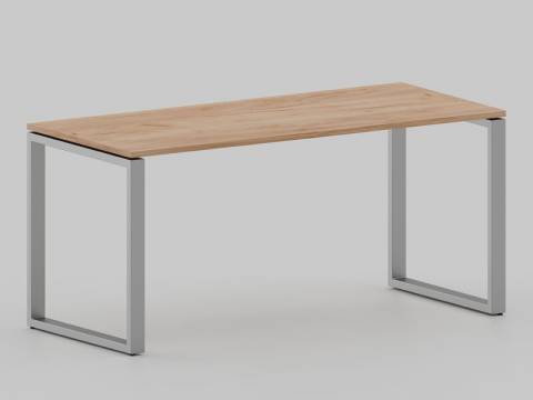 Стол с эффектом парения Лофт О-образные опоры серые ЛО.Кпо_8 800х1600 мм