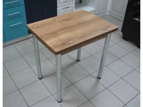 Стол раскладной Ломберный ЛДСП Хром Дуб вотан