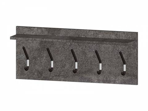 Вешалка Юми цемент темный