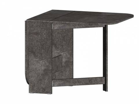 Стол книжка цемент темный