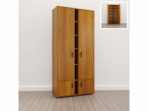 Шкаф для документов закрытый (С-21) Soft однотонный