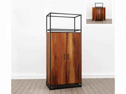 Шкаф для одежды малый (М-23) Лофт Дуб кельтский