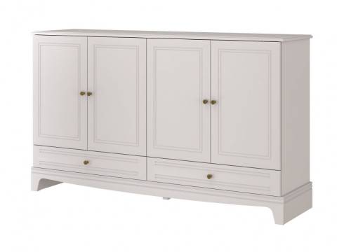 Комод 4 двери 2 ящика Лорето Льняной