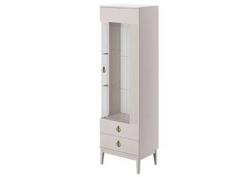 Шкаф-витрина ШР-1 правый Фарго льняной