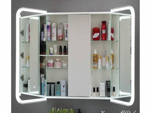 Шкаф-трюмо зеркальный Cosmetic Light 80