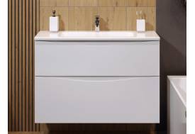 Тумба с раковиной Tess 100 белая