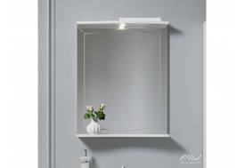 Зеркало с подсветкой и полкой Monaco 60-01