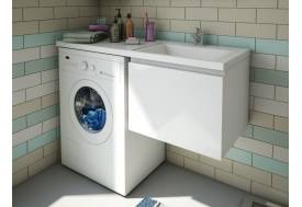 Тумба с раковиной Dallas Luxe 1200 навесная 1 ящик правая